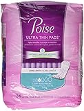 Poise Ultra Thins, Long, Light Absorbency - 24 ct