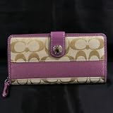 [COACH]コーチ 財布 新作 長財布 シグネチャー ストライプ 長財布 COACH 42628SIGRO ［並行輸入品］