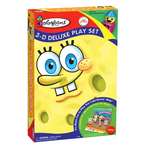 University Games SpongeBob SquarePants 3-D Deluxe Play Set