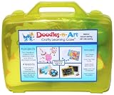 Crafty Learning Case ~ 4 Craft Kits (DIY Animal Puppets, Bird's Nest, Calendar & Chalkboard) PreK