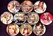 Set of 10 Carrie Underwood Pins 1.25