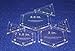 6 Piece Set of Half Size Hexagons & Equilateral Triangles Templates 1/8