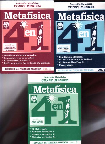 Metafisica 4 en 1 Vol 1,2 & 3 (3 books)