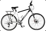 Smith & Wesson S&W Tactical Hardtail 27-Speed Bike - Black