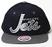 Zephyr-NHL-Winnipeg Jets Script Black/Grey Snapback Hat