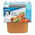 Gerber 2nd Foods Mixed Vegetables - 7.0 oz. 8 Pack, 16 Servings