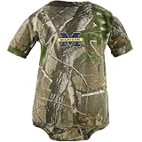 Michigan Wolverines Infant Camo Romper