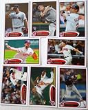 2012 Topps Cleveland Indians Team Set (Series 1) 8 Cards - Jimenez, Hagadone RC, Masterson, LaPorta, Kipnis, Sizemore, and More