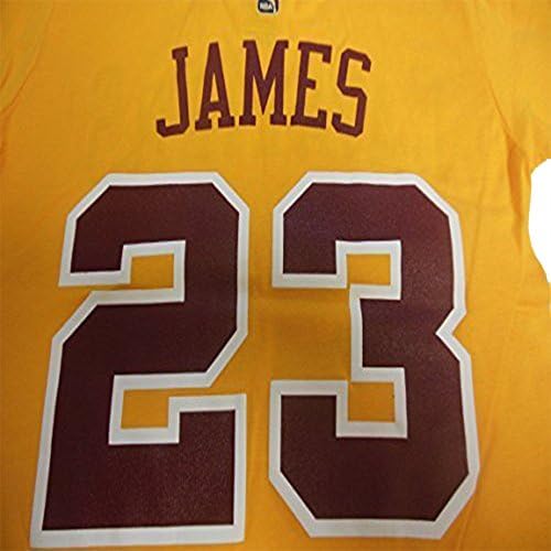Cleveland Cavaliers Gold Lebron James Youth Name and Number Adidas Shirt (large)