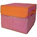 Kangaroom CTC01096PKKRMD Collapsible Toy Chest, Pink, Small