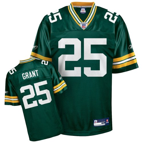 Reebok Green Bay Packers Ryan Grant Replica Jersey XX Large