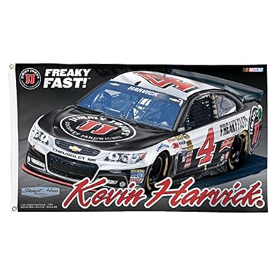 NASCAR Kevin Harvick Deluxe Flag, 3 x 5', Multicolor