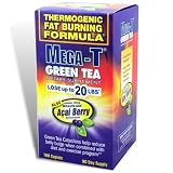 51%2BnZA0wAiL. SL160  New Mega T Green Tea with Acai Berry Hoodia Thermogenic Fat Burning Formula 180 Cap