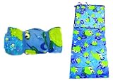 Fleece Sleeping Bag/Mat - Baby Frogs