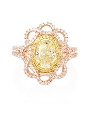 Diamond 18k Two Tone Gold Ring