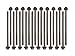 Evergreen HSHB8-21115 Cylinder Head Gasket Set Head Bolt