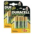 Duracell Rechargeable Accu StayCharged 2000 mAh AA Batteries - 8-Pack