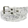 Fall Out Boy - Metallic Logo Leather Belt