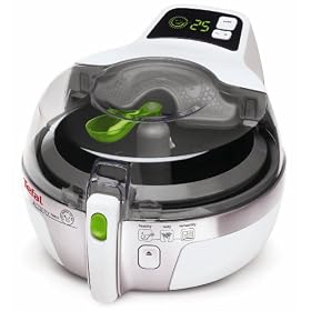 Tefal ActiFry Family AH900015 Low Fat Electric Fryer, 1.5 kg Capacity, White