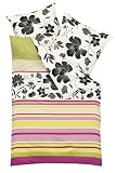 Produkt-Bild: Kaeppel G-101906-18D1-VAMH Bettw&auml;sche 2-teilig Happy 135 x 200 cm Satin, Farbe pink