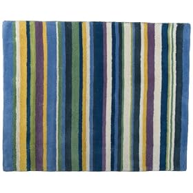Freckles Reef Blue Stripe Rug