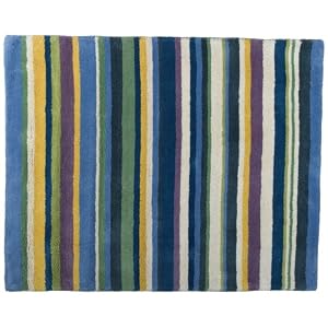 Freckles Reef Blue Stripe Rug