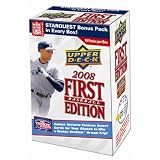 Upper Deck 2008 First Edition Baseball Trading Cards - Blaster Box