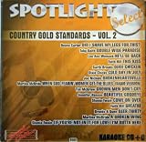 Sound Choice Karaoke: Country Gold Standards Vol 2