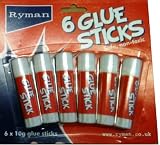 6 X Rymans 10Gm Glue Sticks