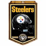 NFL Pittsburgh Steelers 11-by-17 Wood Sign Traditional Look