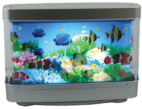 Aquarium Lamp With Fish : Ocean In Motion Revolving Aquatic Scene