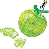 BePuzzled Mini 3D Crystal Puzzle - Green Apple