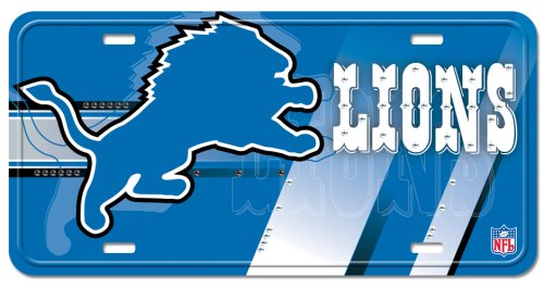 Detroit Lions Street Flair Plate