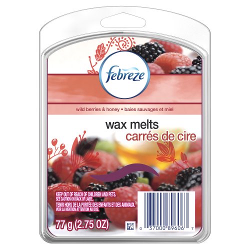 Febreze Wax Melts Wild Berries & Honey Air Freshener (1 Count, 2.75 Ounce)