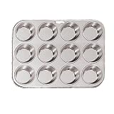 Fox Run Stainless Steel Muffin Pan