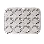 Fox Run Stainless Steel Muffin Pan