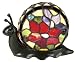 Jeweled Tiffany Style Snail Accent Lamp