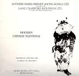 Catalogue of Modern Chinese Paintings Auction by Sotheby (Wednesday, 28th May, 1980 Hong Kong City Hall, Hong Kong)