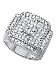 0.25CTW DIAMOND CLUSTER BRIDAL SET