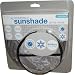 Automotive : Automobile Sunshade - Standard Size Silver Color Spring Shade with Bonus Side Shade