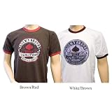 Lucky Jeans Brand Contrasting Collar Men's T-Shirt
