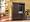 Bush Furniture Savannah Collection Pocket Door Armoire, Mocha Cherry