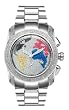 Joe Rodeo 1.70 Ctw. Genuine Diamond World Map Bling Watch