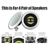 Buy 8 MA Audio MAT-53G8PKG Home Theater In Wall Surround Sound Speakers