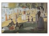 A Sunday Afternoon on the Island by Georges Seurat,28.5 in. x 21 in.