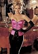 Shirley of Hollywood Womens Satin and Spandex Corset Top