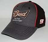 #9 Kasey Kahne Black/Gray Budweiser H.O.T. Twill Hat**PURCHASE FROM DK HUSKY RACING ON OR BEFORE 12-17-2008 AND GUARANTEED DELIVERY ON OR BEFORE CHRISTMAS EVE TO ANY LOWER 48 US ONLY**