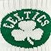 For Bare Feet NBA Boston Celtics Men's Crew Socks, Large