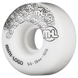 Mini-Logo S3 Wheels 52mm 101A Natural (Set of 4)