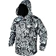 Fly Racing Winners Circle Men's Hoody Zip Racewear Sweatshirt - Black/White